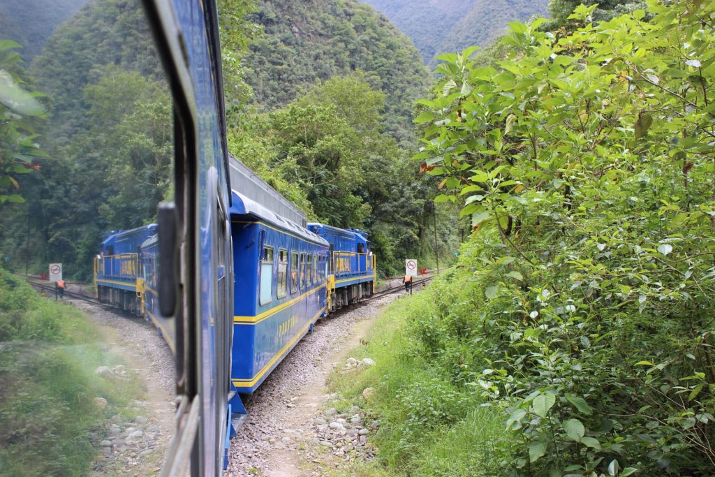 Blue Train in Peru