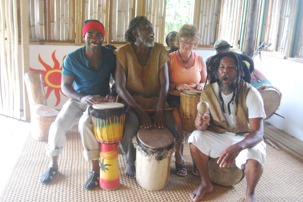 Drumming session