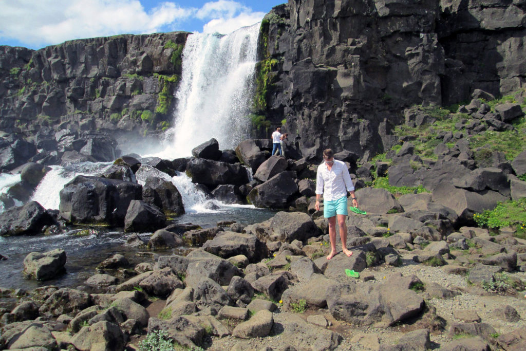 Waterfall Iceland